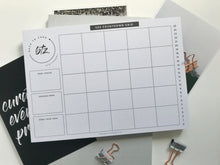 Load image into Gallery viewer, Back To Zero - 5x5 Countdown Grid