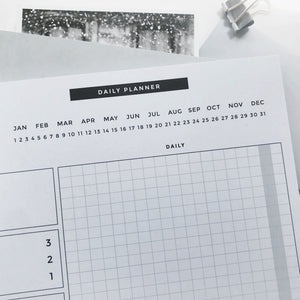 Back To Zero - Daily Planner