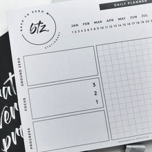 Load image into Gallery viewer, Back To Zero - Daily Planner
